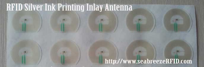 RFID Silver Ink Antenna Inlay, UHF Silver Ink Print Inlay Antenna, from Seabreeze Smart Card Co.,Ltd.