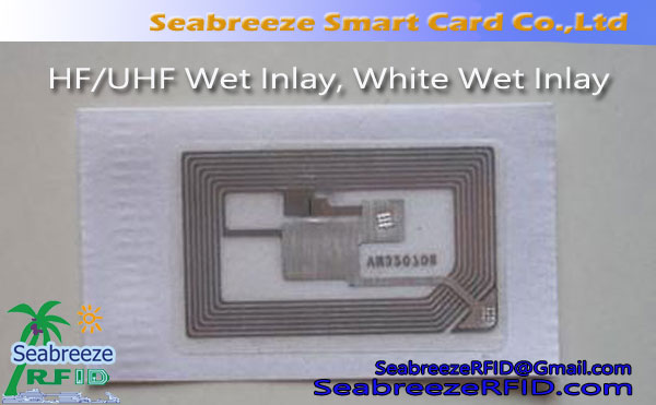 HF / UHF Wet ένθετο, Λευκό Wet Inlay, Clear Wet Inlay