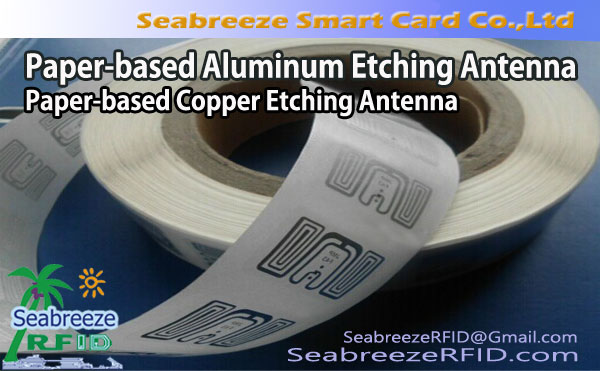 Antenna Etching Aluminium dumasar-kertas, Tambaga Etching Antenna basis kertas