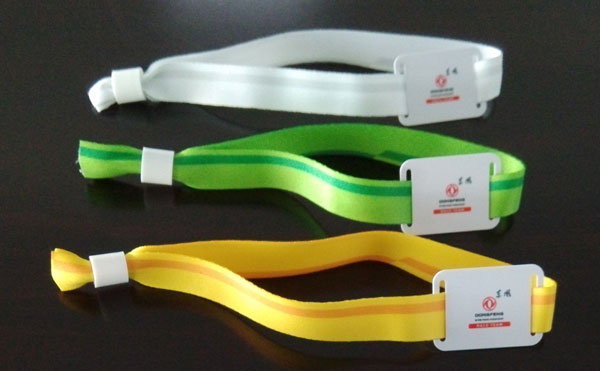 Nylon Knit Band RFID Wristband, Nylon Knit Band NFC Bracelet