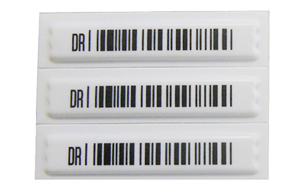Etiqueta font d'EAS, 58Etiqueta suau antirobatori magnètica KHZ Acousto, Etiqueta DR magnètica acústica