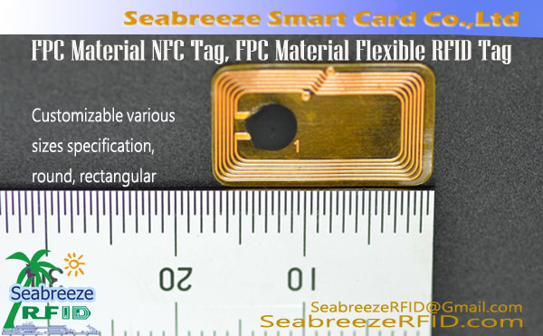 FPCB 소재 NFC 태그, FPC 소재 RFID 태그, 유연한 NFC 태그, 유연한 RFID 태그, FPC 재료 유연한 NFC 안테나 태그, Shenzhen Seabreeze Smart Card Co., (주).