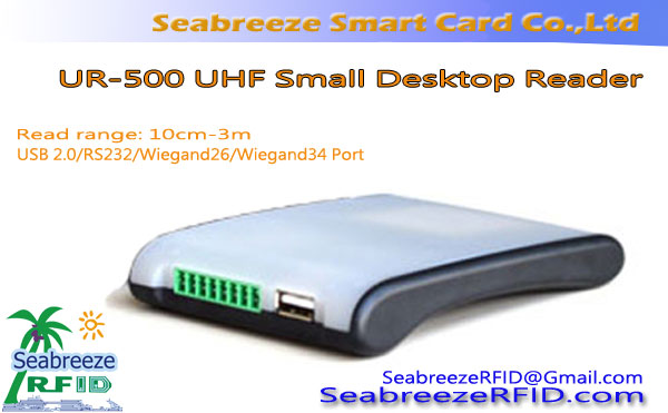 UR-500 UHF Small Desktop Reader, Liten UHF Reader