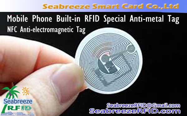 Mobile Phone Built-in RFID Special Anti-metal Tag