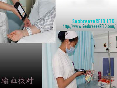 RFID Disposable Plastic Wristband, یک بار بند بیمار ID, از شنژن Seabreeze شرکت کارت هوشمند ، با مسئولیت محدود.