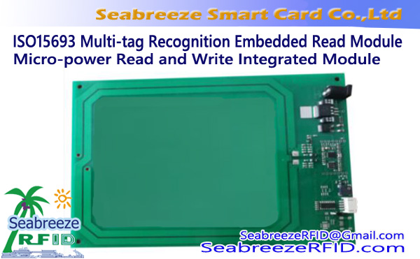 ISO15693 Rekonesans milti-etiked Embedded Reader Modil, Mikwo-pouvwa lekti ak ekriti modil entegre