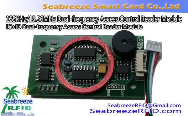 125KHz/13.56MHz Dual-frequency Access Control Reader Module, IC+ID Access Control Reader Module