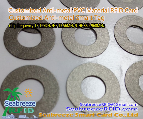 Oanpast Anti-metalen Smart Card, Oanpast Anti-metalen PVC Materiaal RFID-kaart, Oanpaste anty-metalen plastic IC-kaart, fan Shenzhen Seabreeze Smart Card Co., Ltd..
