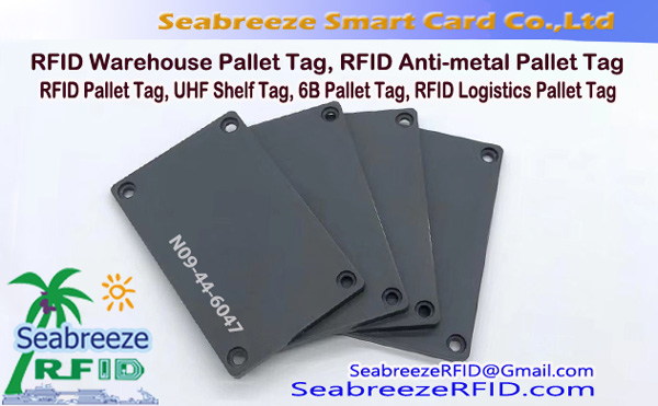 RFID pallet tag, UHF Shelf Tag, 6B Pallet tag, RFID Logistics Pallet Tag, RFID Warehouse Pallet Tag, RFID Anti-metaal Pallet Tag