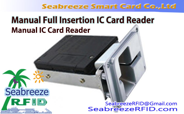 Manual IC Card Reader, Manual Full Insertion IC Card Reader